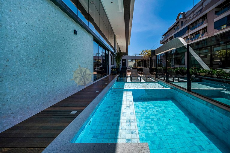Leme 107 - Moderno Apartamento Nuevo a Pocos Metros del Mar