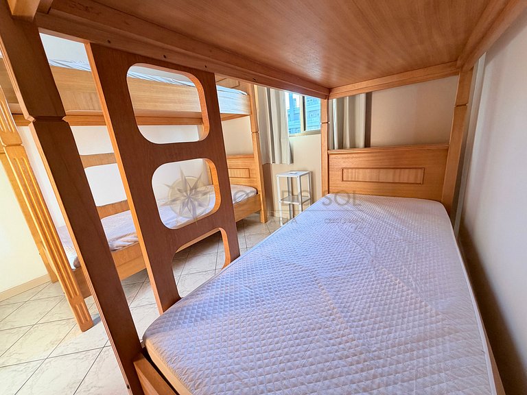 Apartamento com diária econômica na praia de Bombinhas - SC