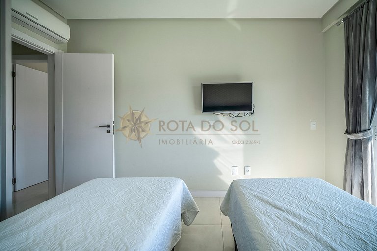 Di Trento 303  - Apartamento em Bombas - 2 quartos - Confort