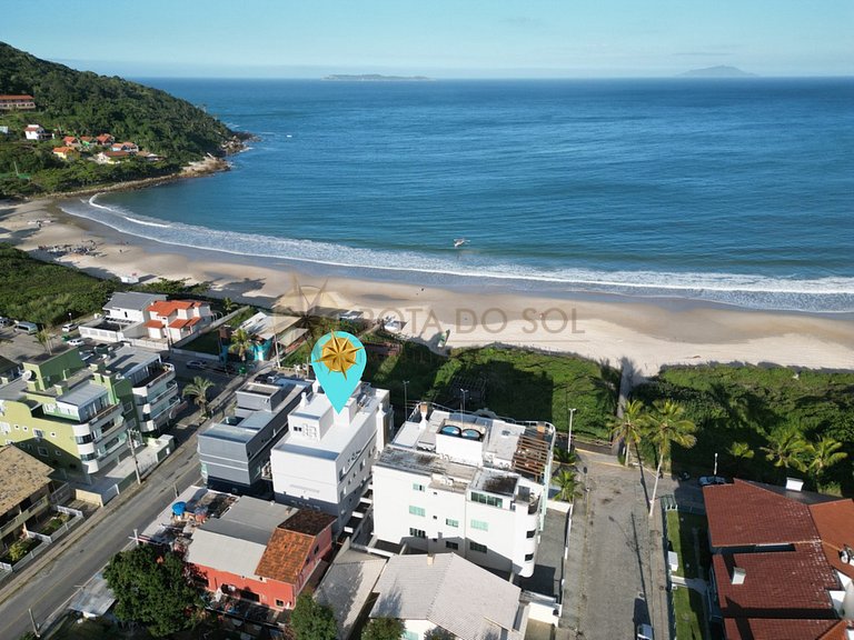 077B - Apartamento frente mar Praia Quatro Ilhas
