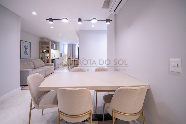 Del Greco 502 - Apartamento em Bombas - 2 quartos - Conforto