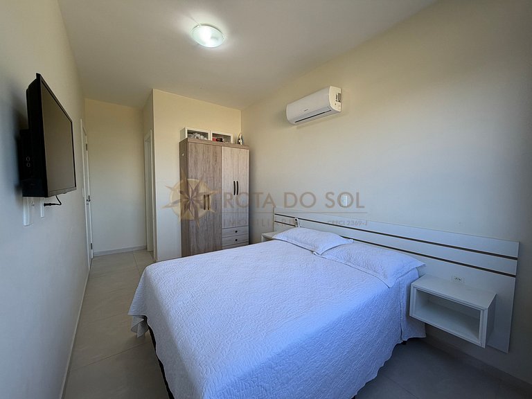 090 - Apartamento para 5 pessoas praia Bombas