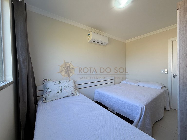 090 - Apartamento para 5 pessoas praia Bombas