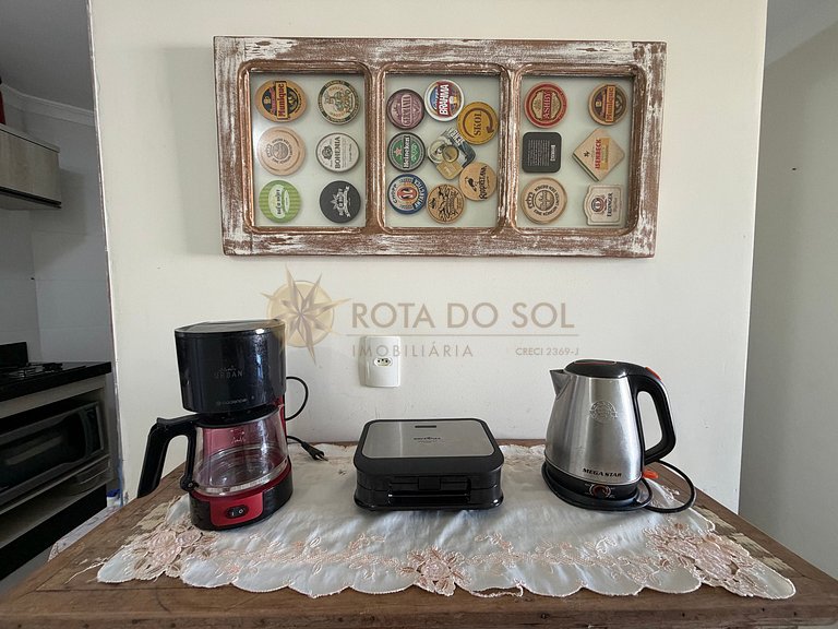090 - Apartamento para 5 pessoas praia Bombas