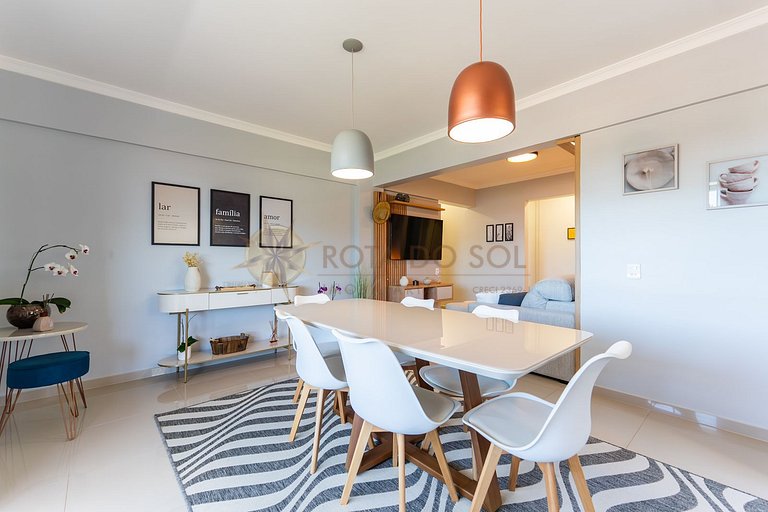 Temporada em Bombinhas, apartamento de 3 quartos no Centro!