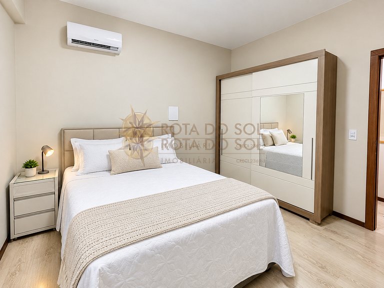 Apartamento de 1 quarto no Centro de Bombinhas