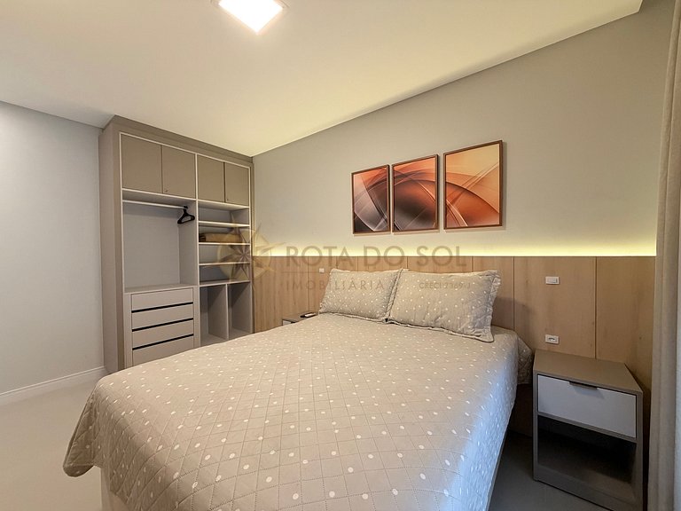 Férias em família lindo apartamento de 3 suítes em Bombinhas