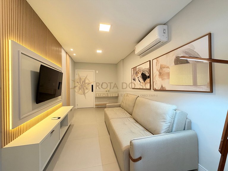 Férias em família lindo apartamento de 3 suítes em Bombinhas