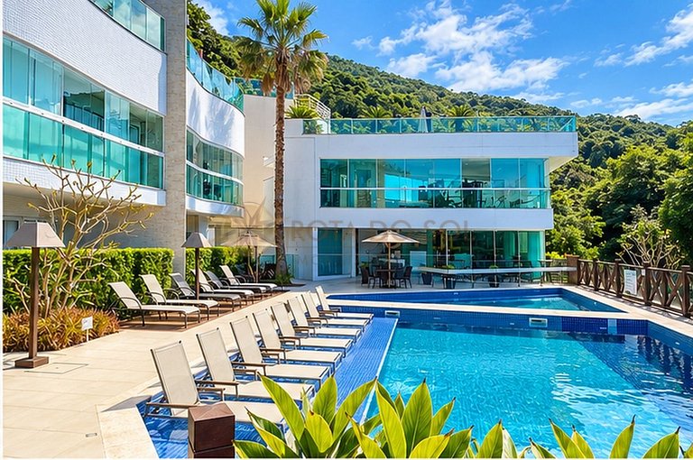 Varandas do Atlântico apartamento frente ao mar em Bombas