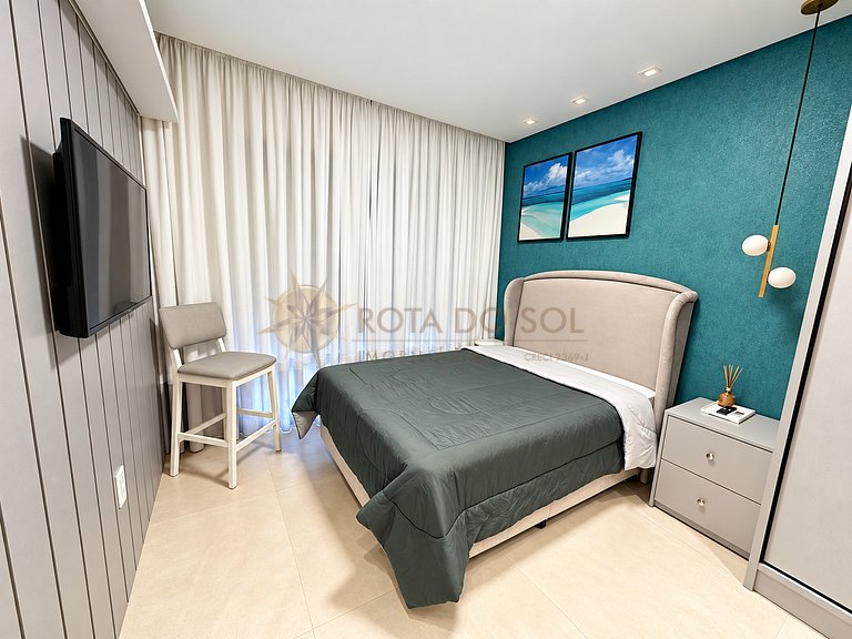 129 - Apartamento a 50 metros do mar