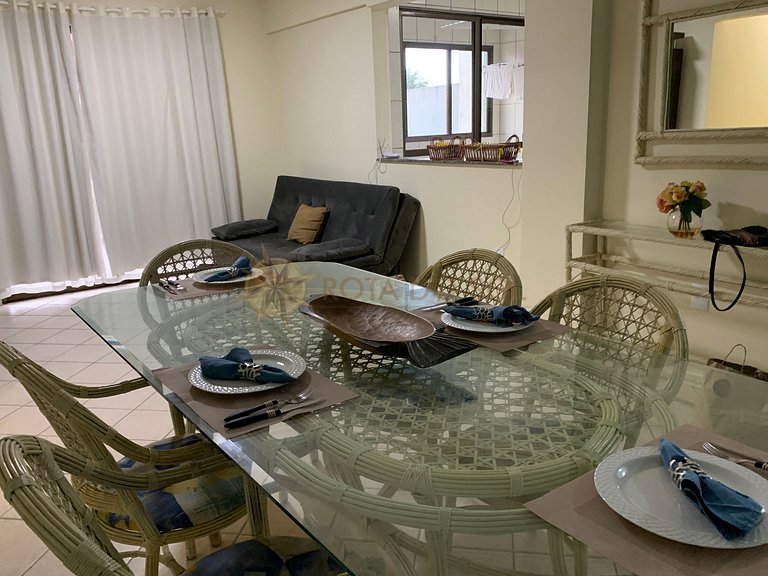 Apartamento para alugar na Praia de Bombinhas para 8 pessoas