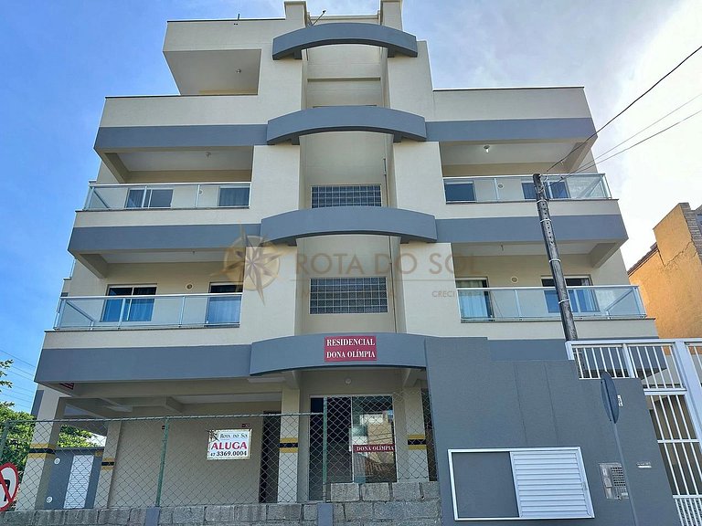 Apartamento para alugar no Centro de Bombinhas para um casal