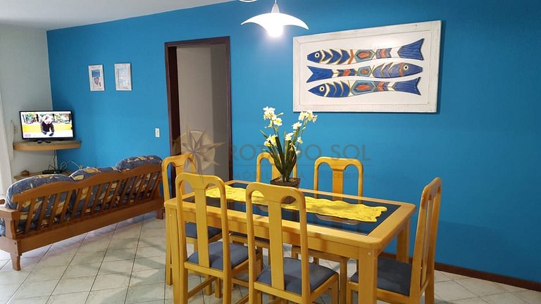 Apartamento para aluguel em Bombinhas vista mar