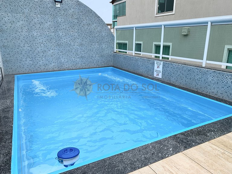 Cobertura com piscina para alugar no verão em Bombinhas