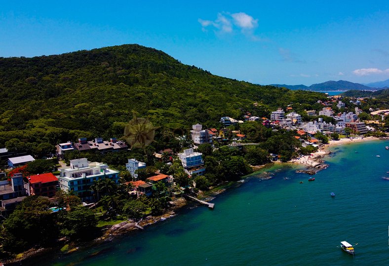 Triplex para 10 pessoas frente ao mar em Bombinhas, Lagoinha